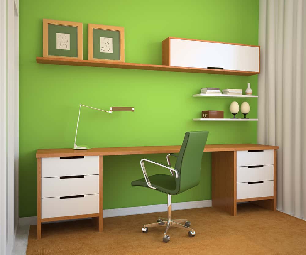 Wall Mounted Study Table Design Ideas