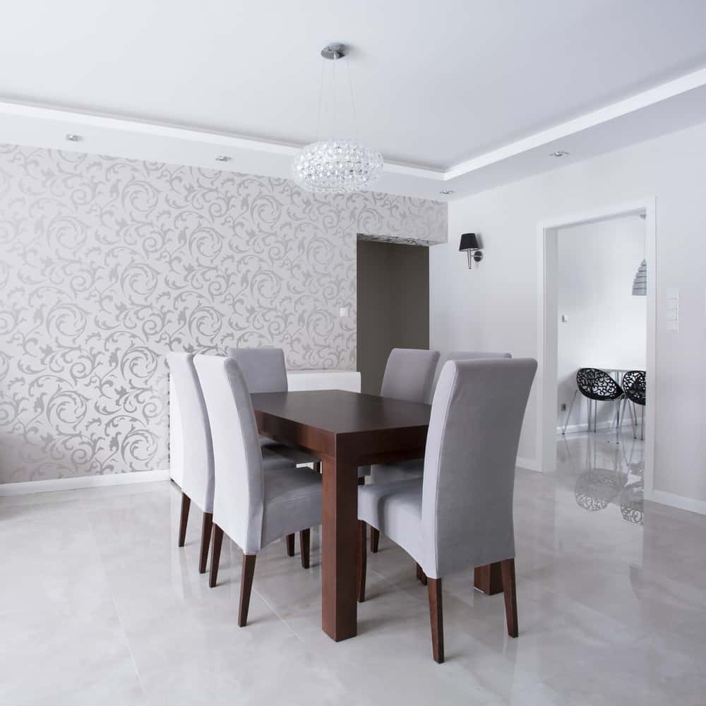 Your Ultimate Guide for Dining Room Wallpaper Designs - HomeLane Blog
