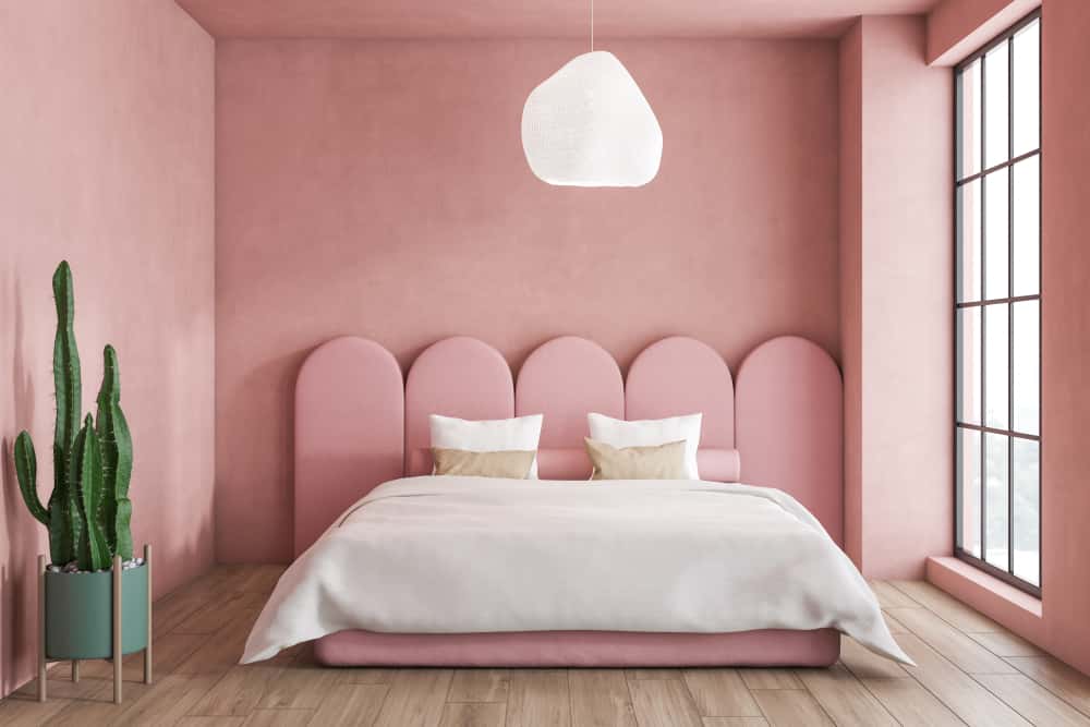 trending pink bedrooms