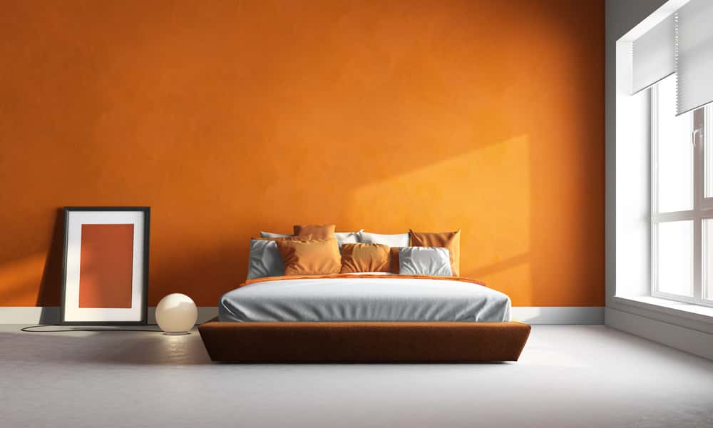 trendy bedroom colours