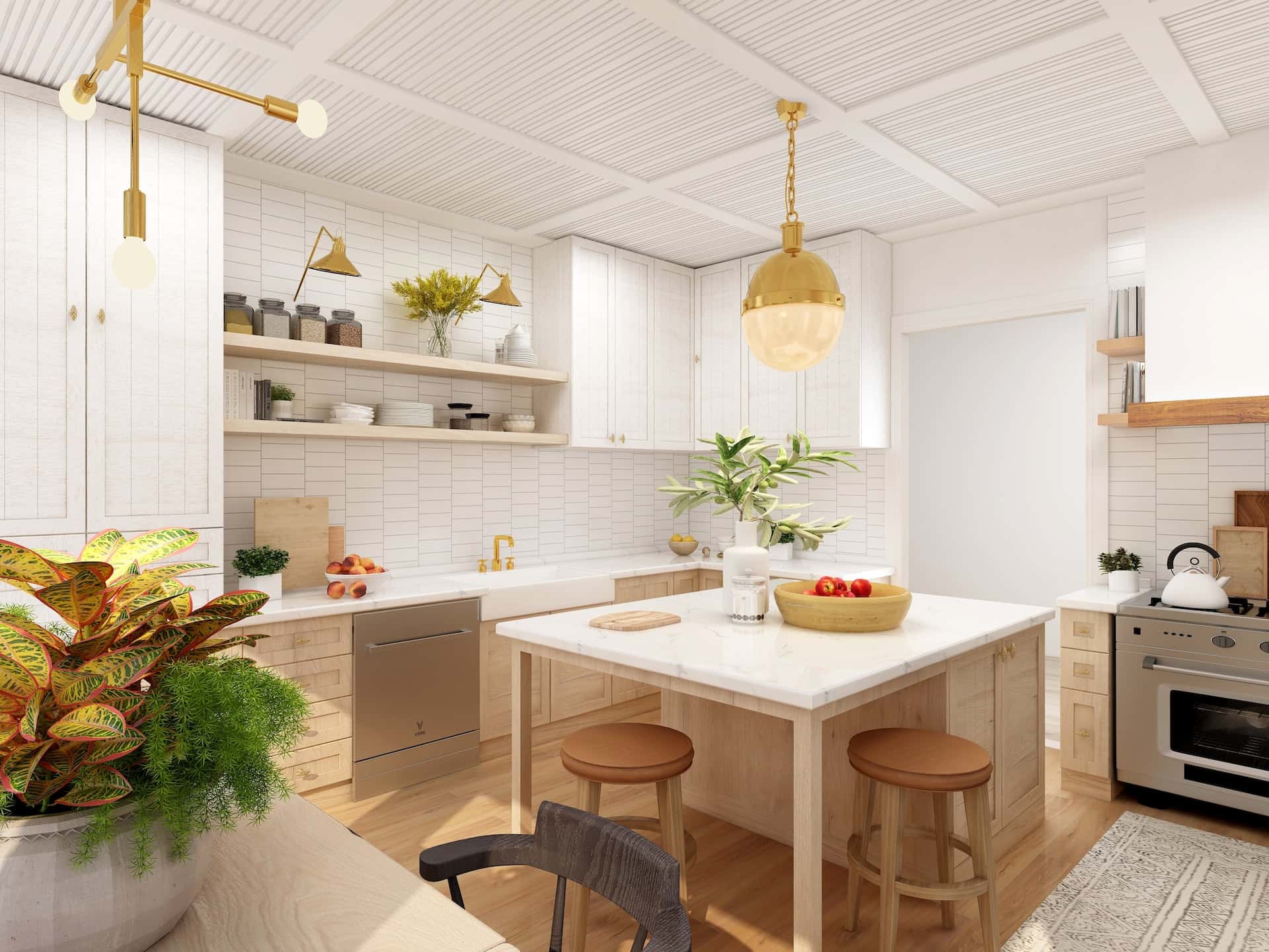 modular kitchen table - Interieurs 101 keukentafelontwerpen