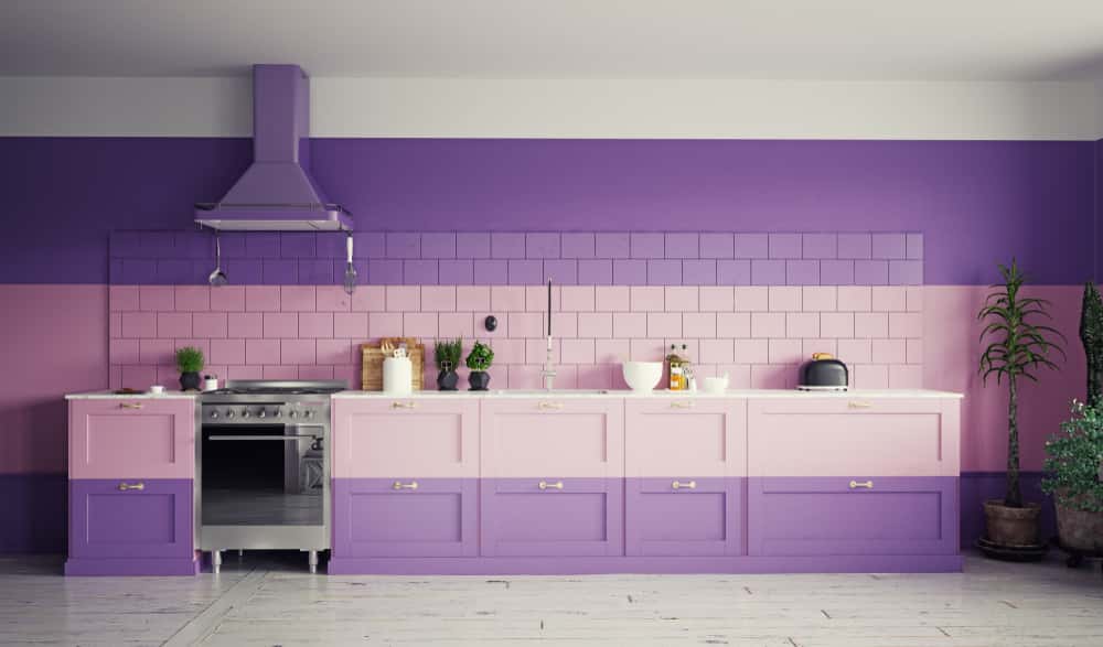 Ideas to Design Purple Kitchen - HomeLane Blog