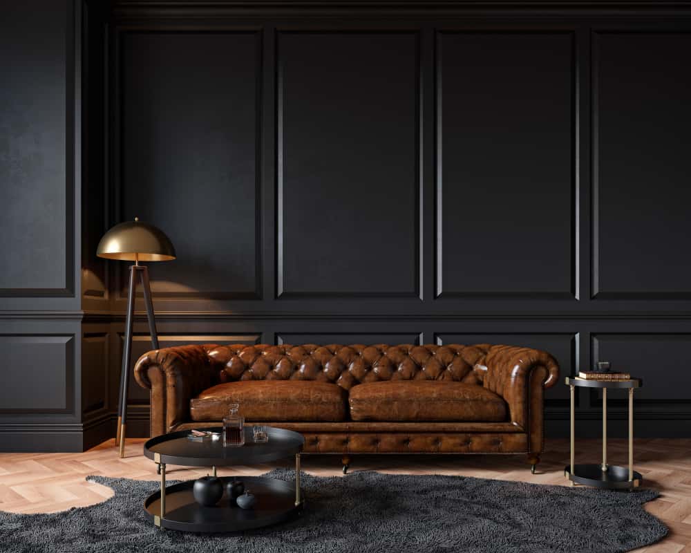 best leather sofa interior design in 2024