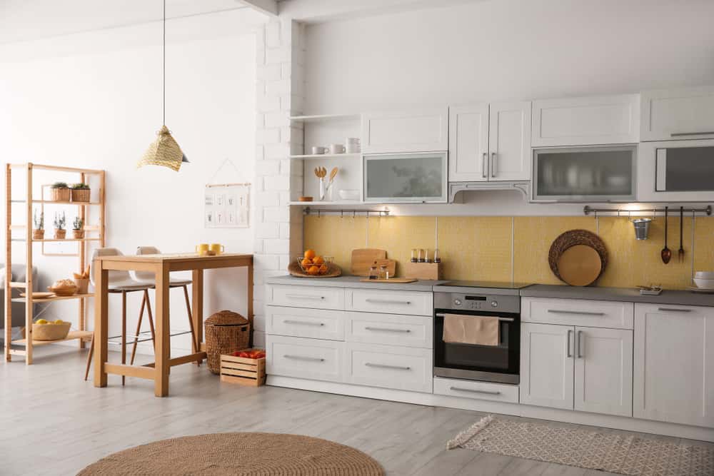 minimalist and industrial kitchen furniture