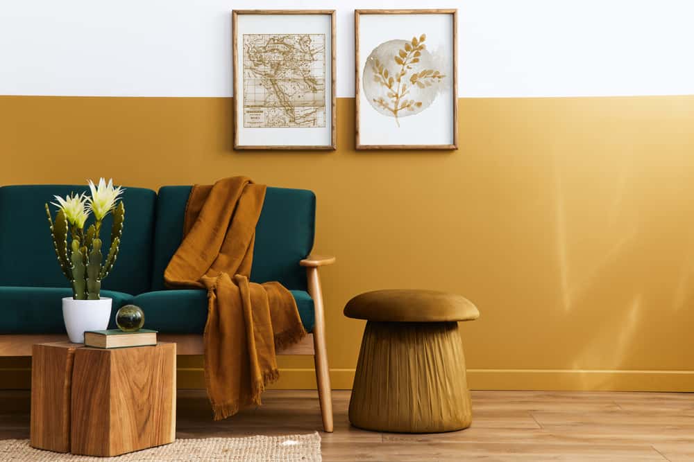 Yellow Colour Combinations For Living