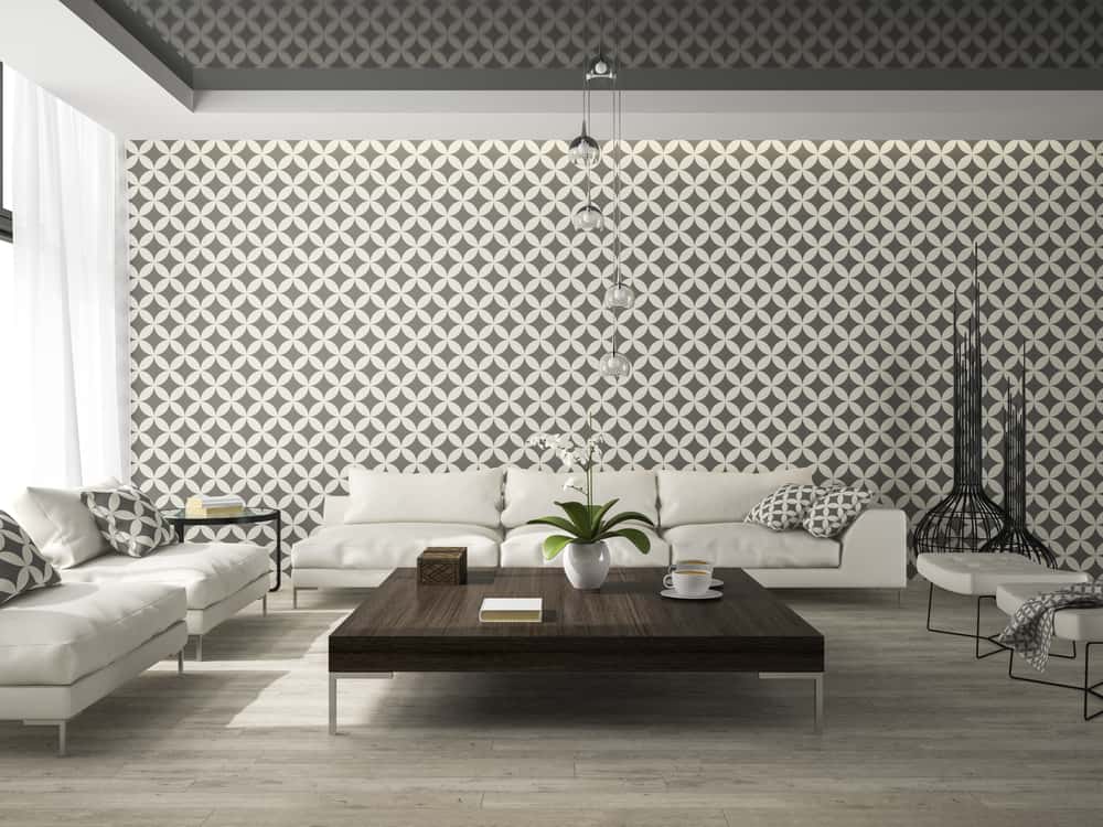 textured wallpaper for living room