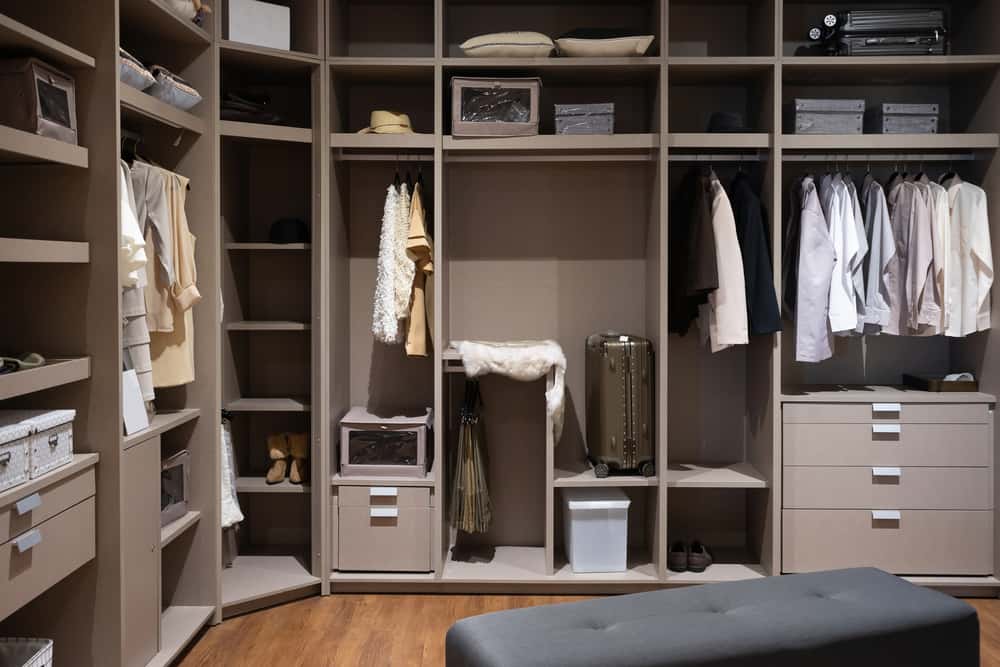 wardrobe design with drawers