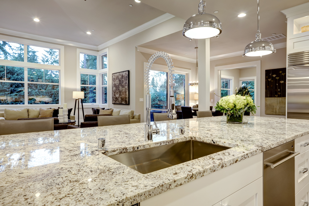 granite for kitchens and bathrooms