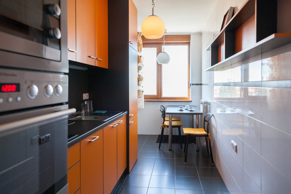 Tangerine Kitchen Cabinets