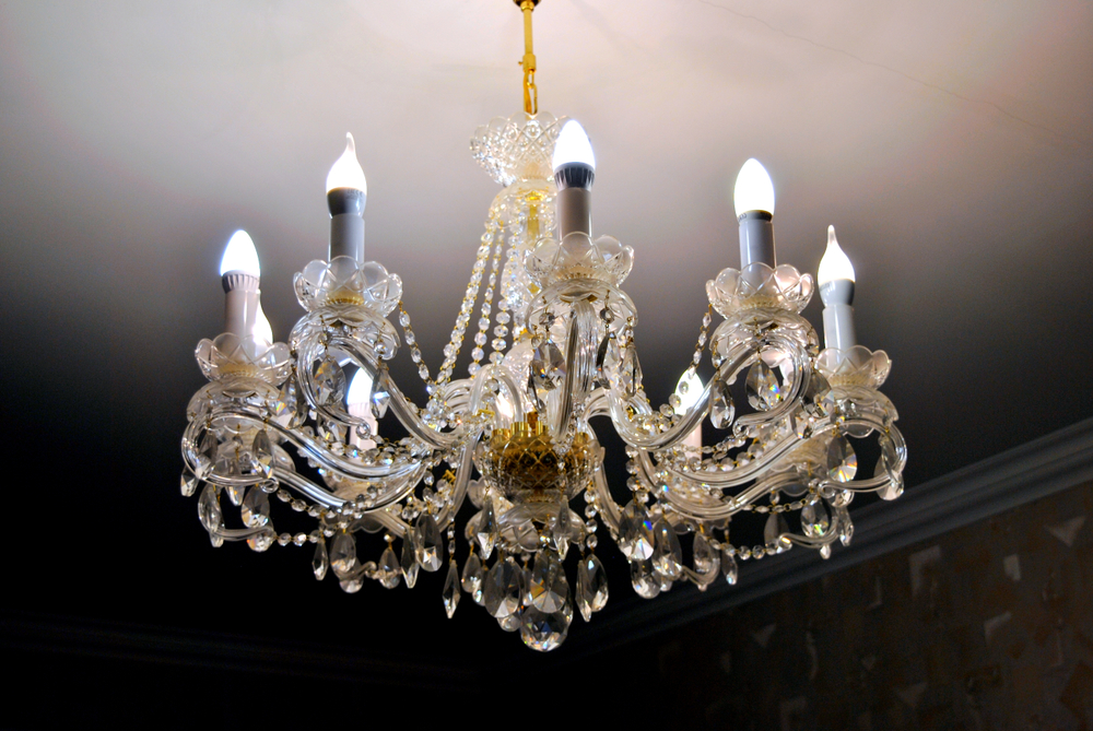 Chandelier for gothic interiors