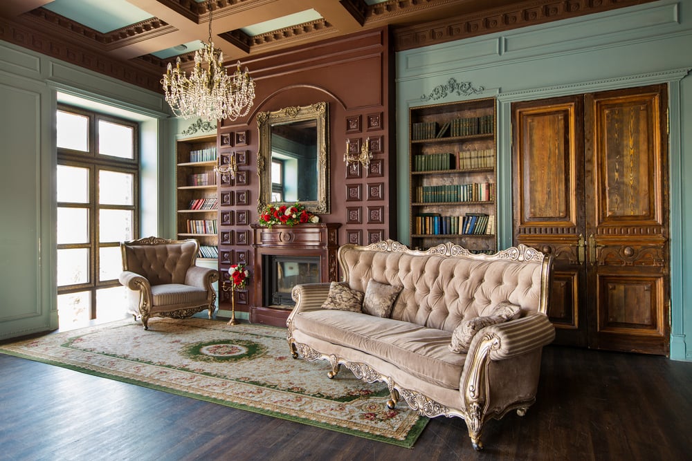 Curate The Best Antique Themed Interiors With Wooden Sofa Set Designs Homelane Blog