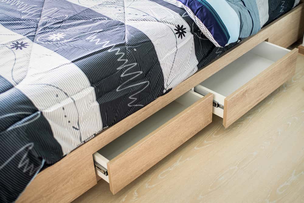 Corner Bed Storage Ideas