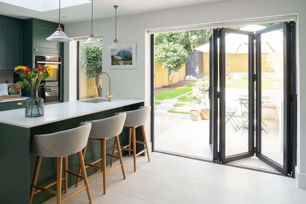 Foldable Kitchen Door Design