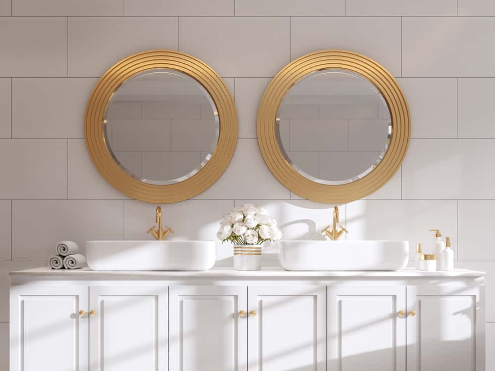 Framed Bathroom Mirrors