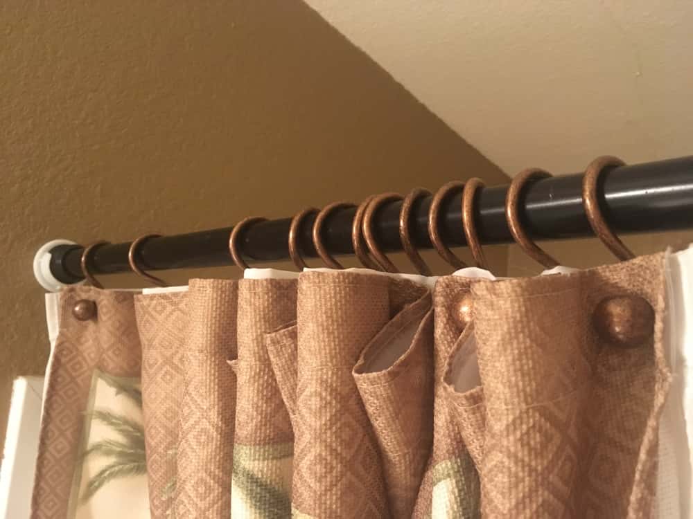 cafe curtain rods