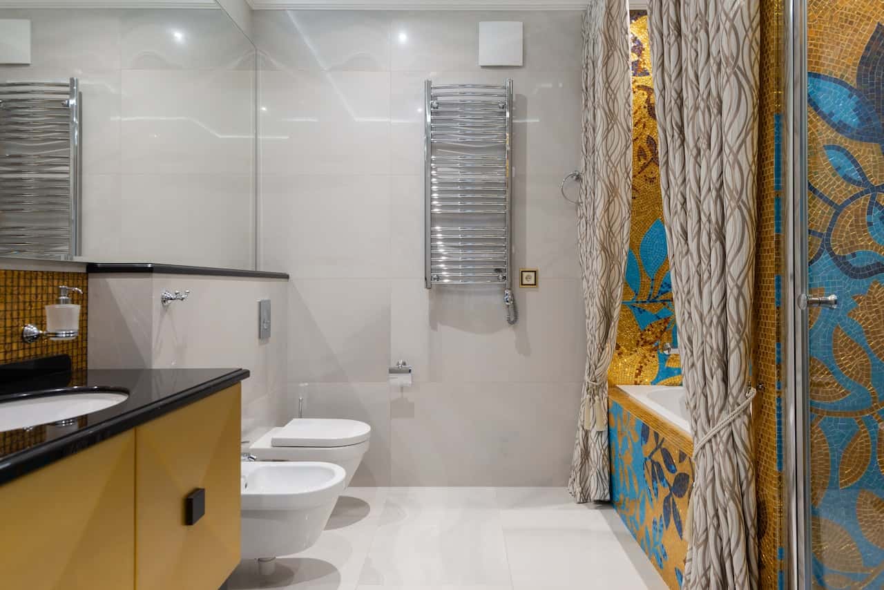classic shower curtain design