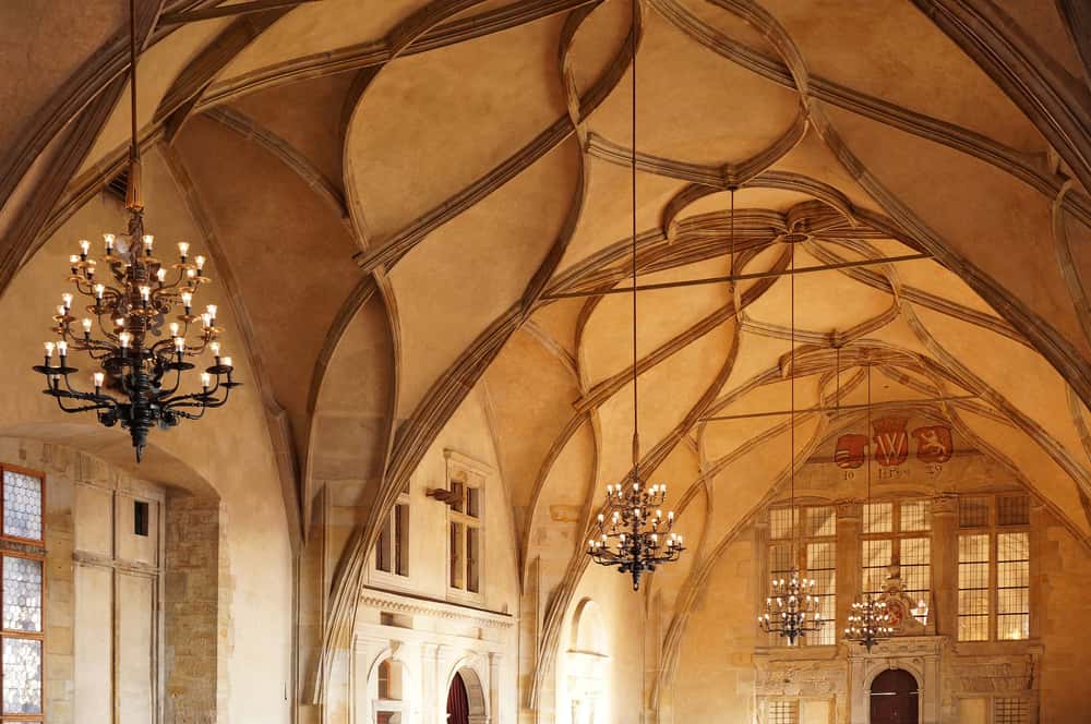 cross vaulted ceiling