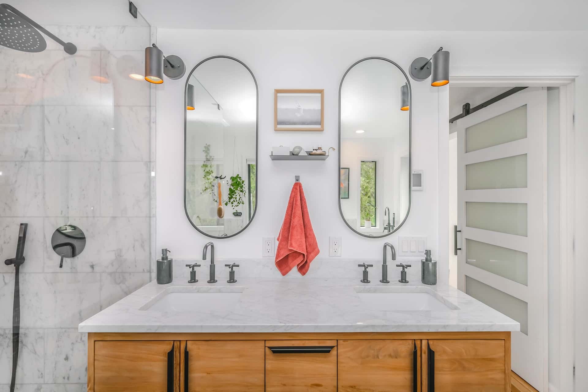 designer mirror for wash basin