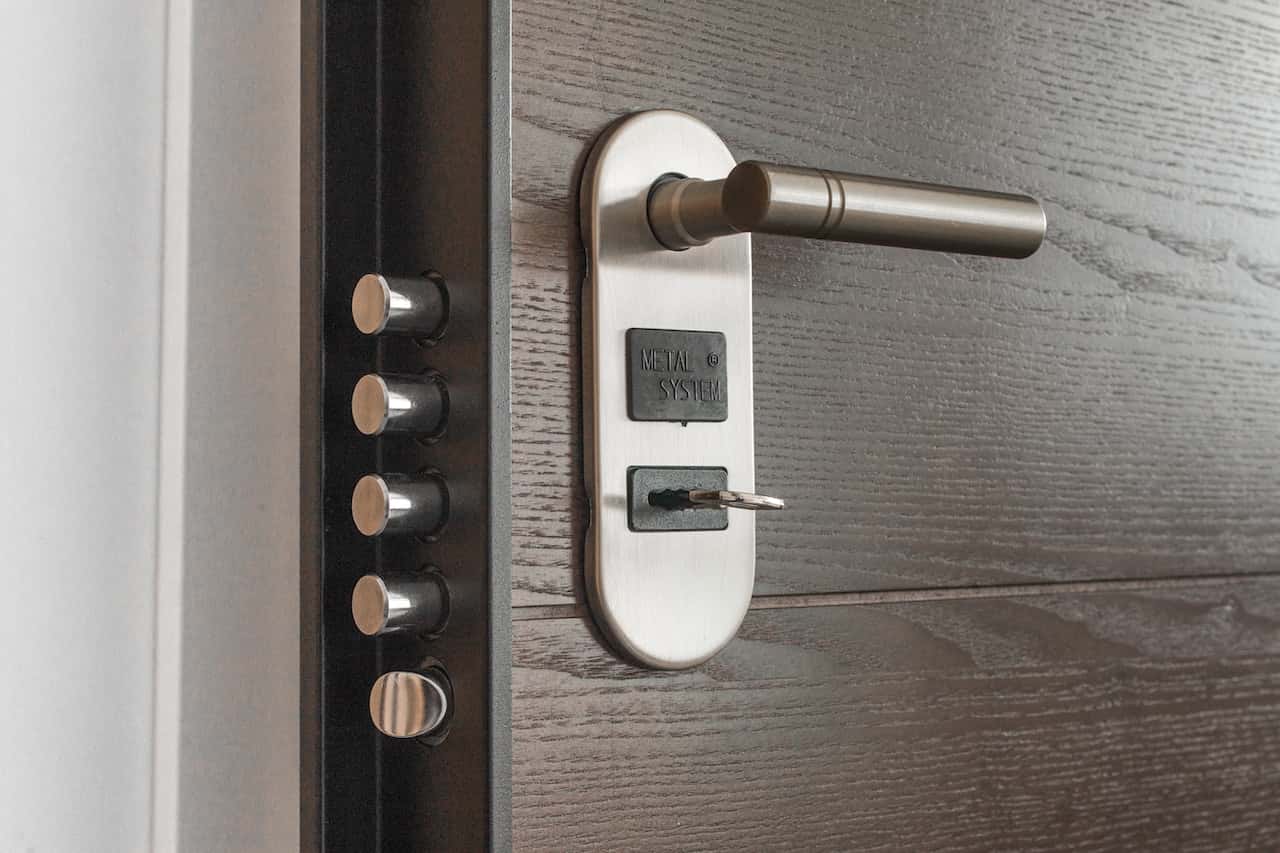four-bolted main door lock