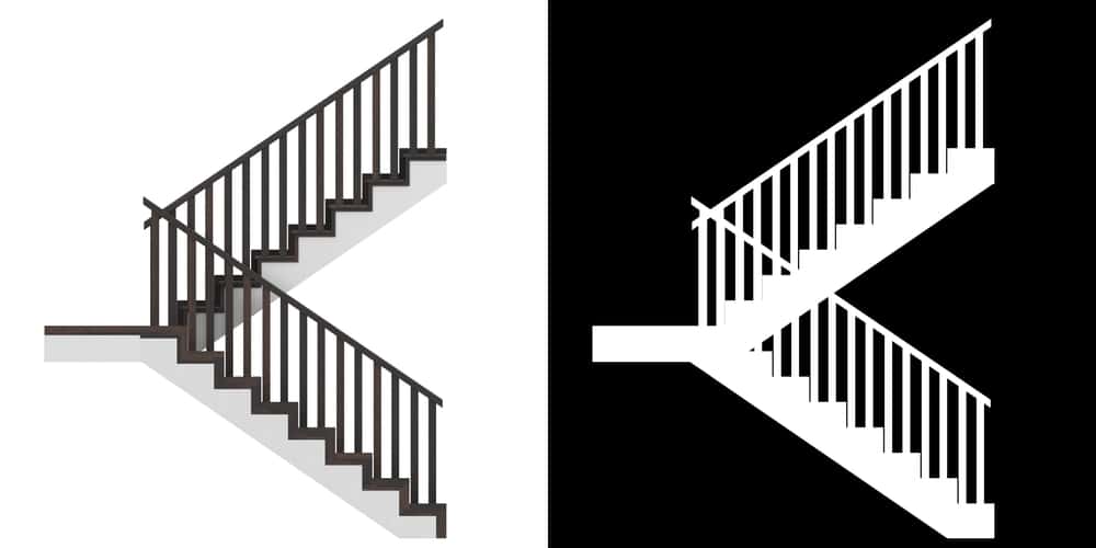 half-turn staircase