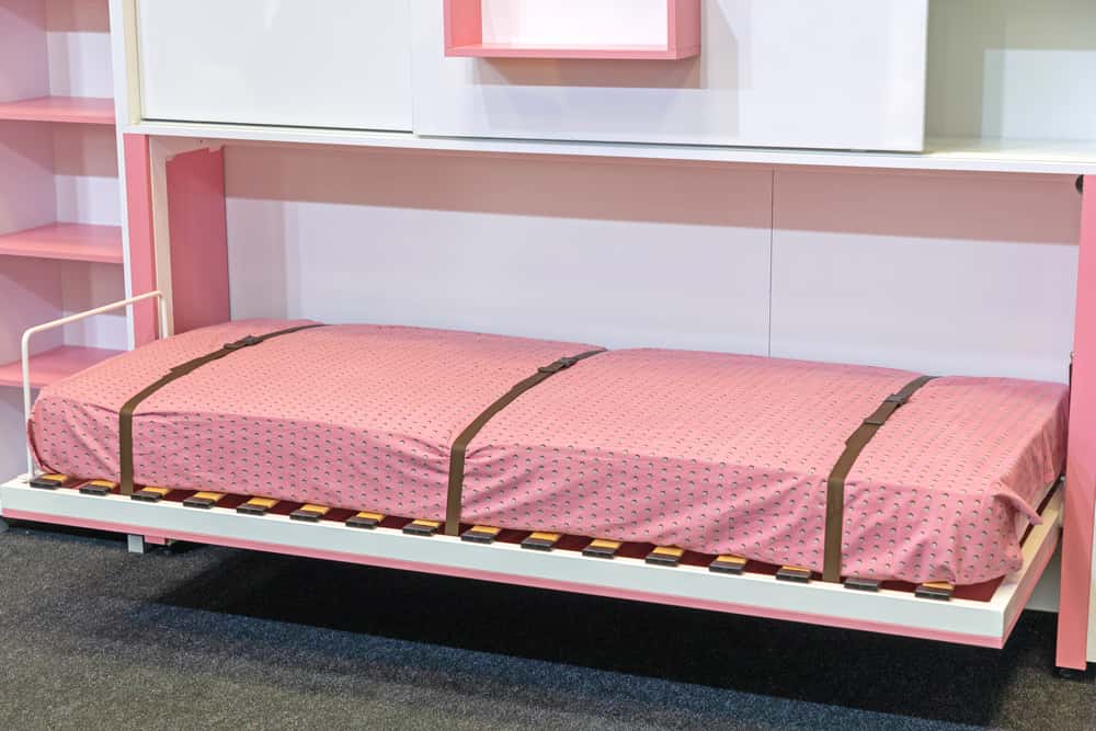 horizontal folding bed design
