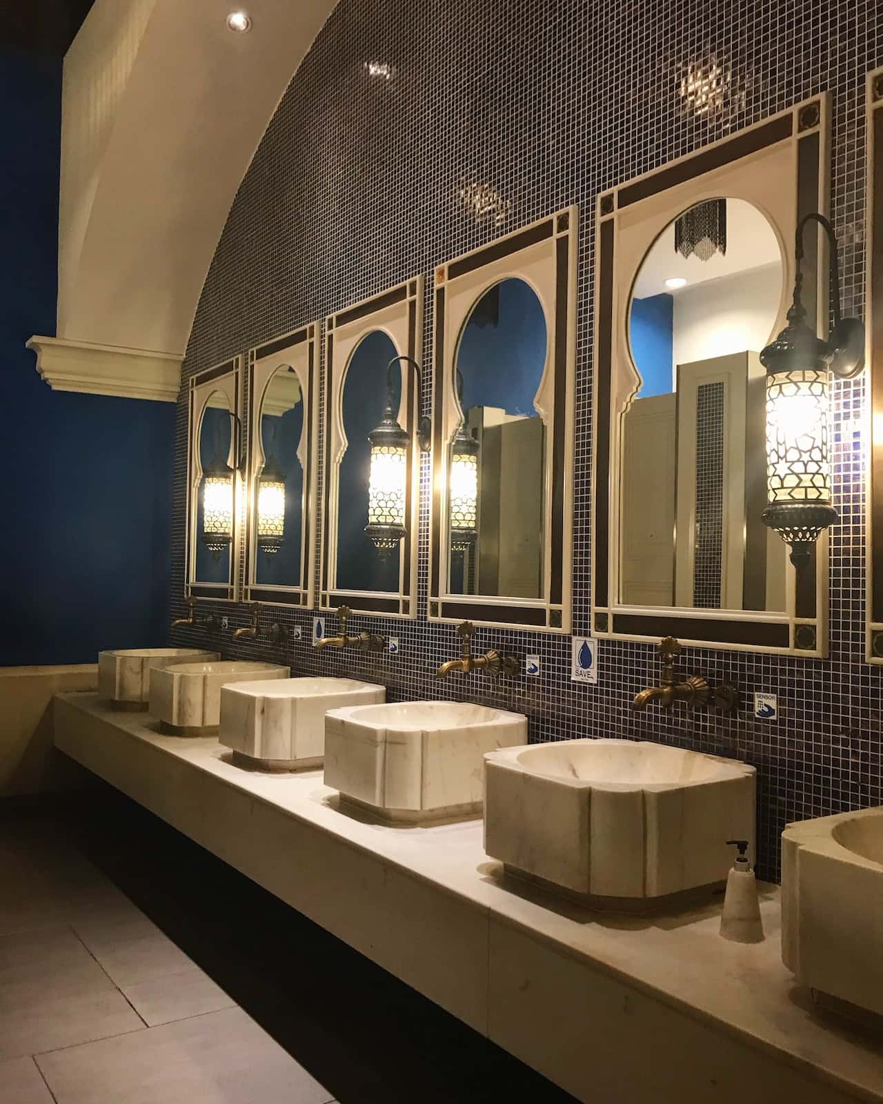 inlaid wash basin mirror designs