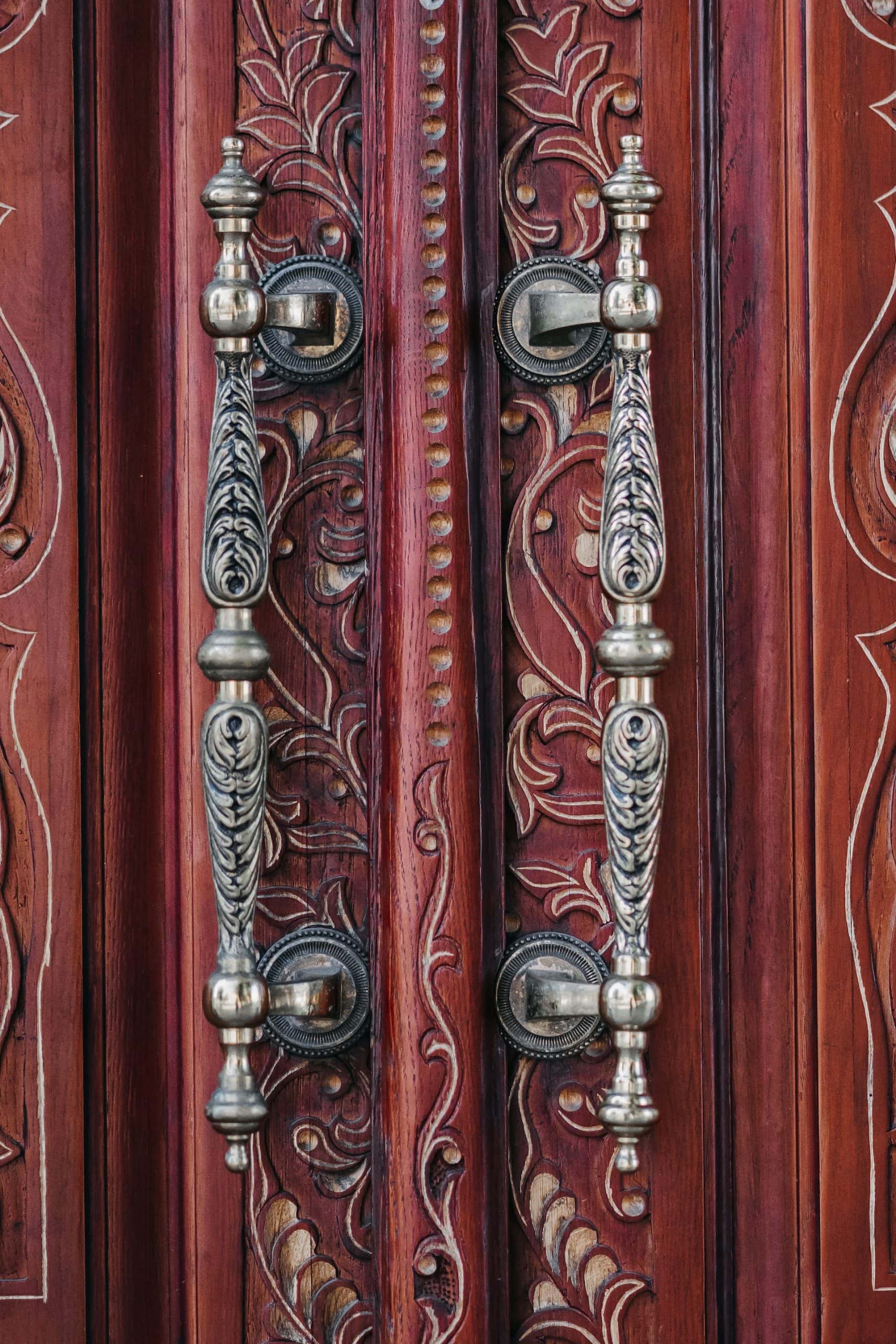 intricate door handle