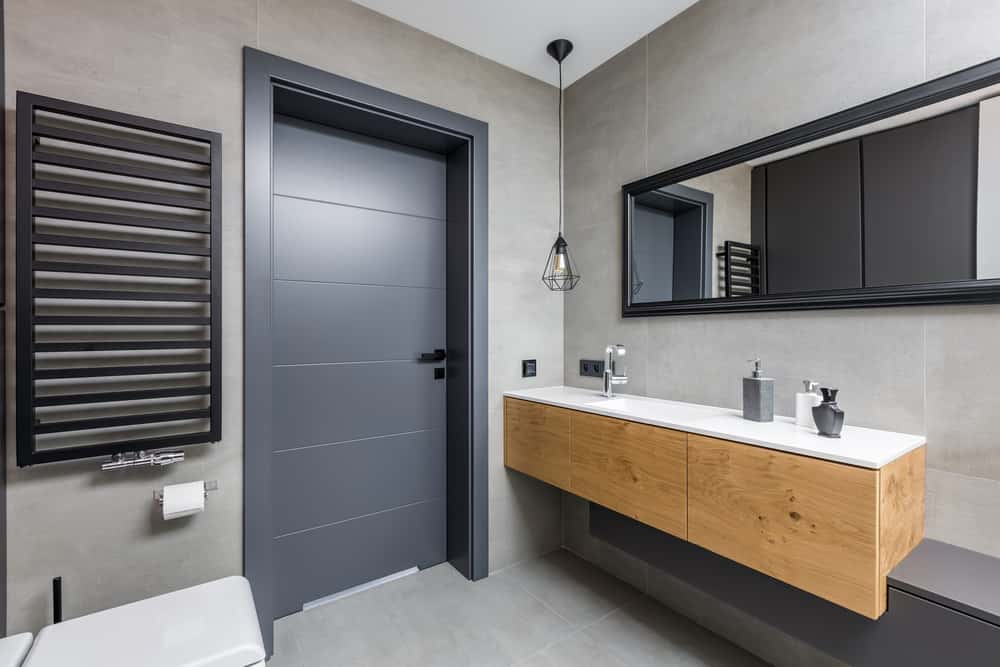 Modern Bathroom Door Design
