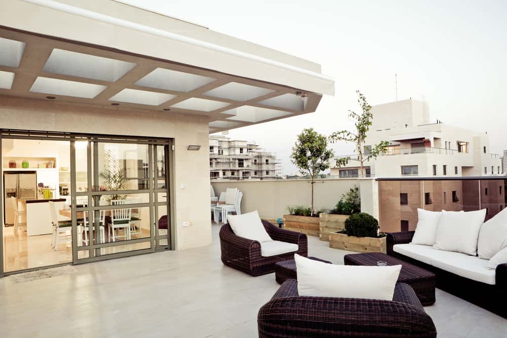 outdoor terraces and patios