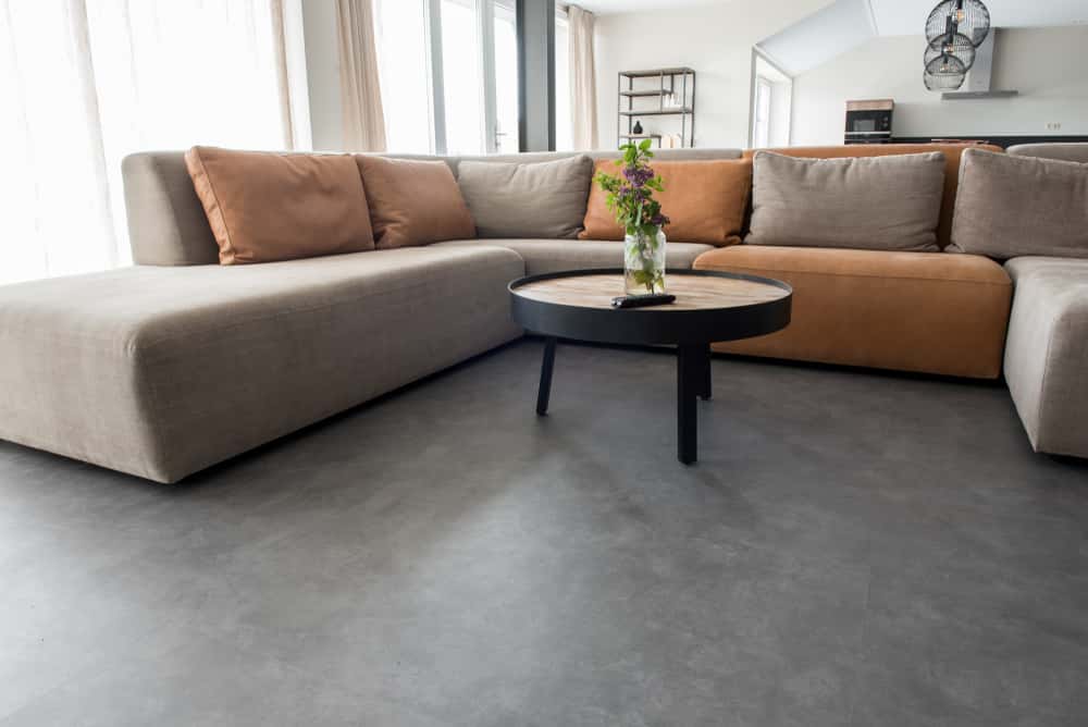 Slate Grey PVC Floor Carpet