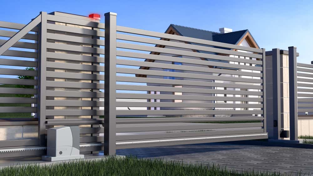 smart and sleek cantilever gates