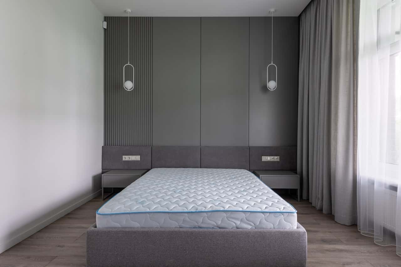 storage unit with folding bed design