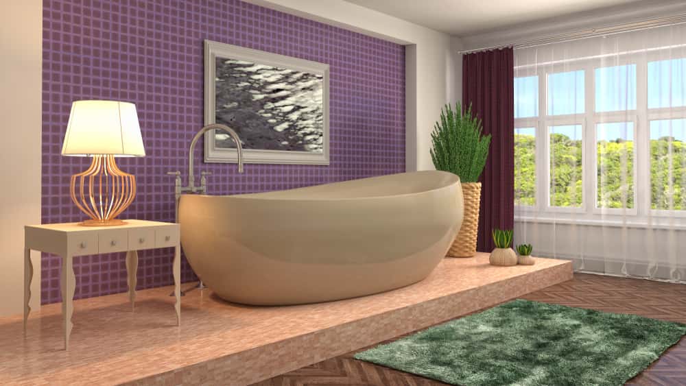 stylish bathroom tiles design