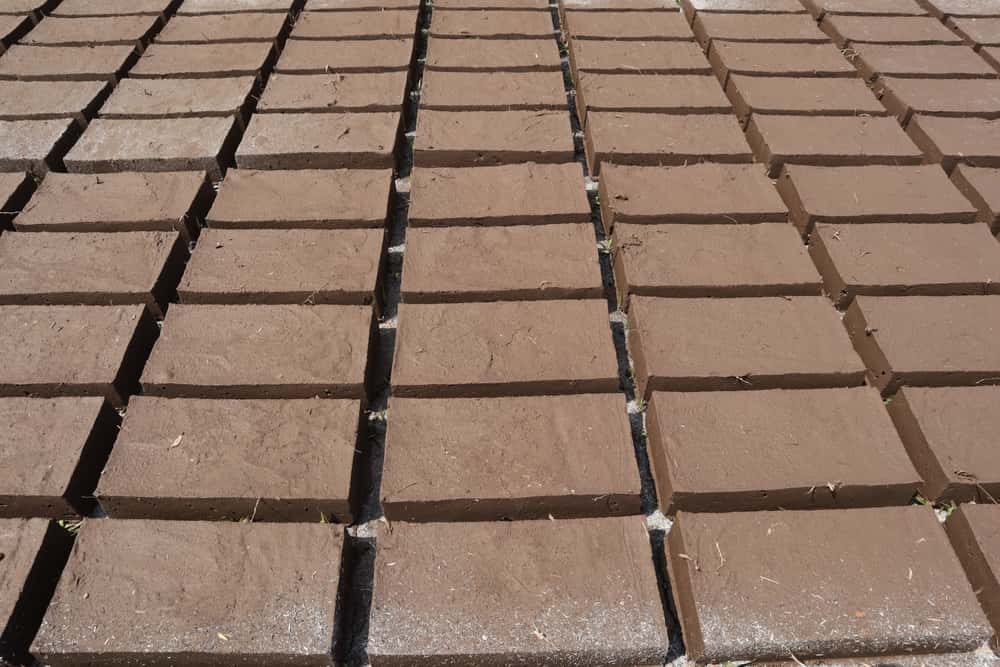 sun-dried bricks