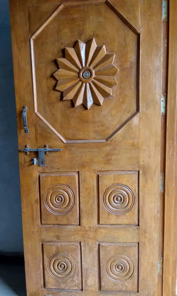 teak wood door design