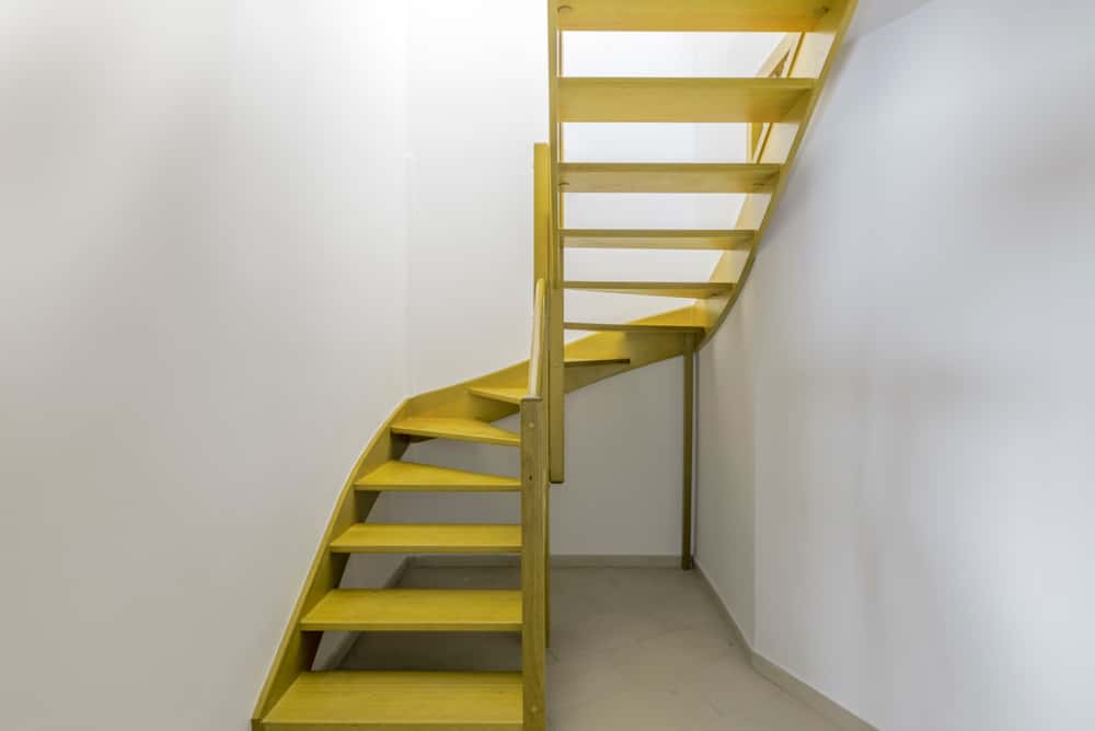 u-shaped staircase design