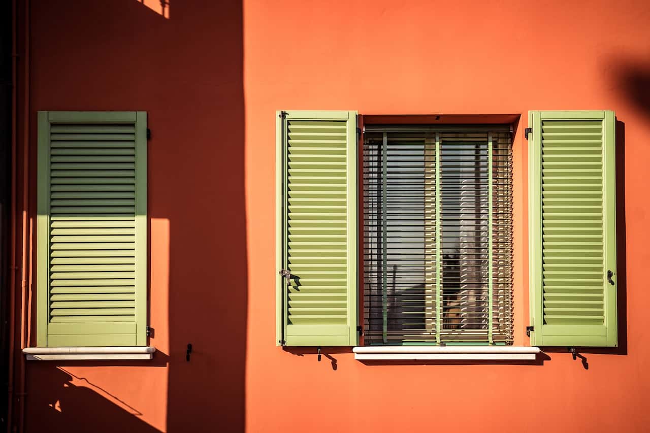 window shutters + sleek shutter blinds
