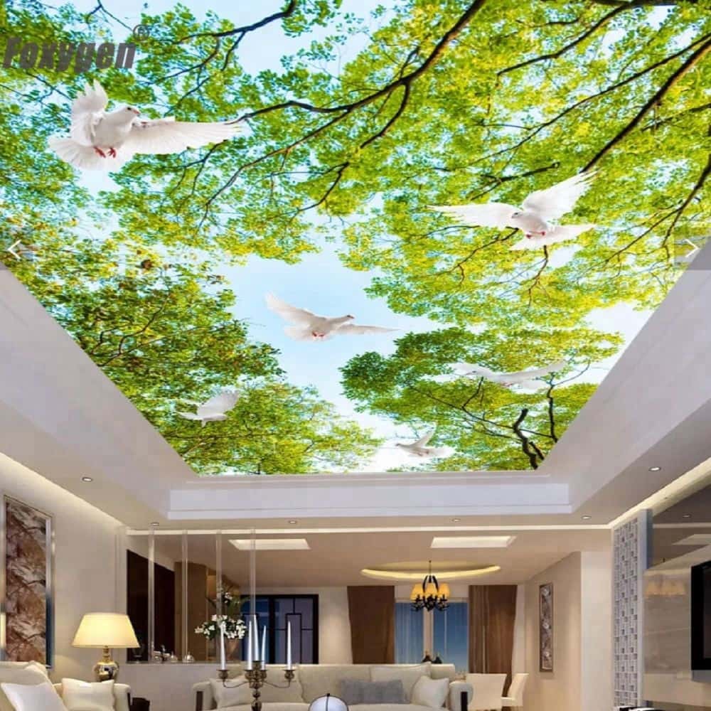 14 Stunning Glass Ceiling Designs For