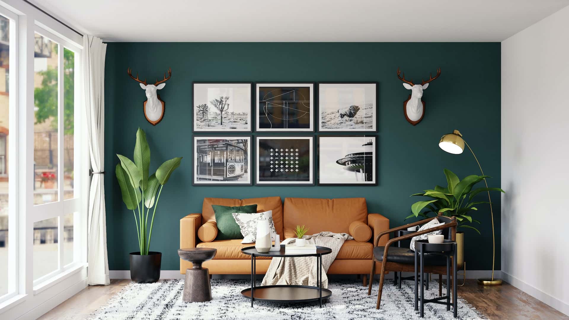 accent walls for living room