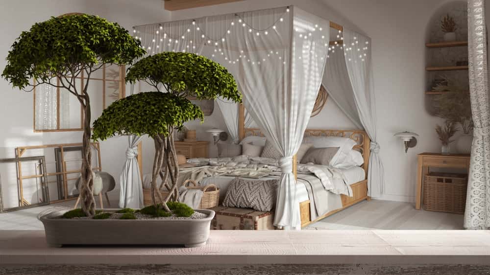 boho style bedroom designs