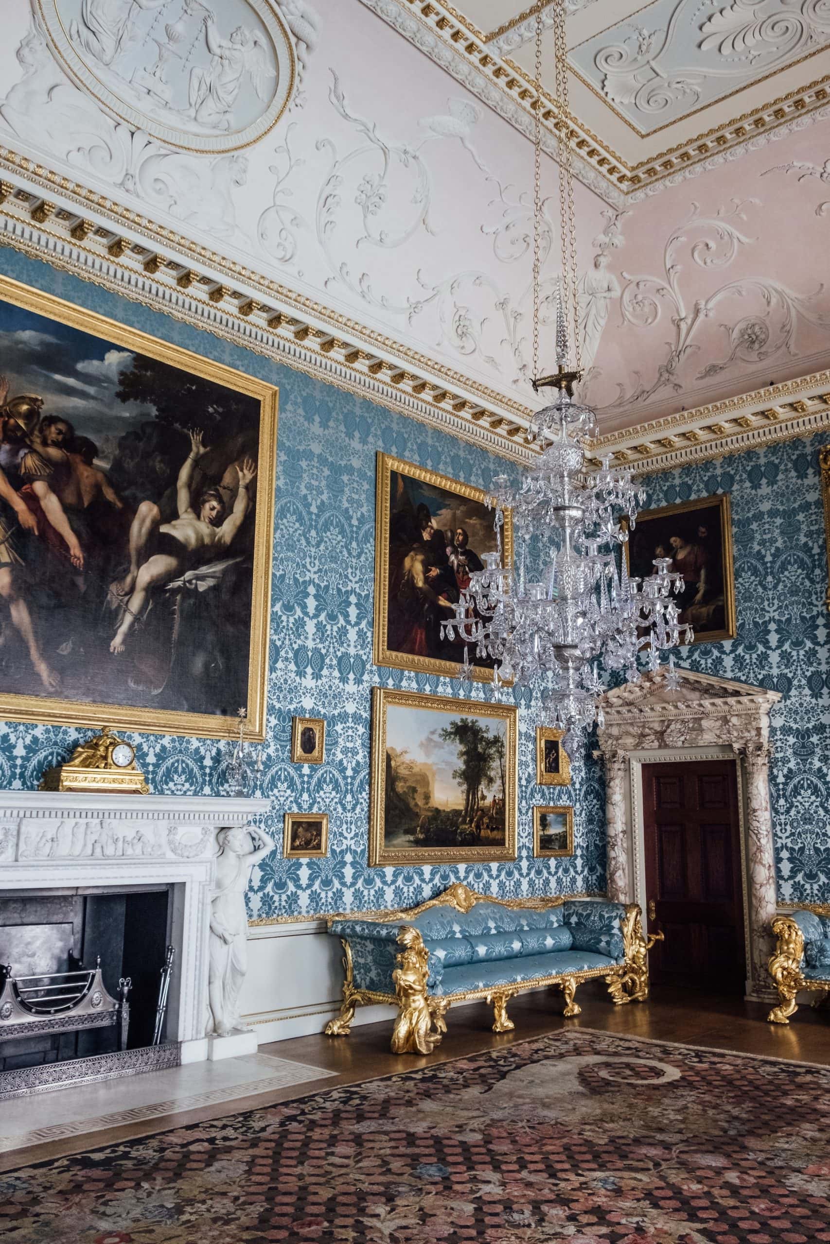 colour palettes neoclassical interior