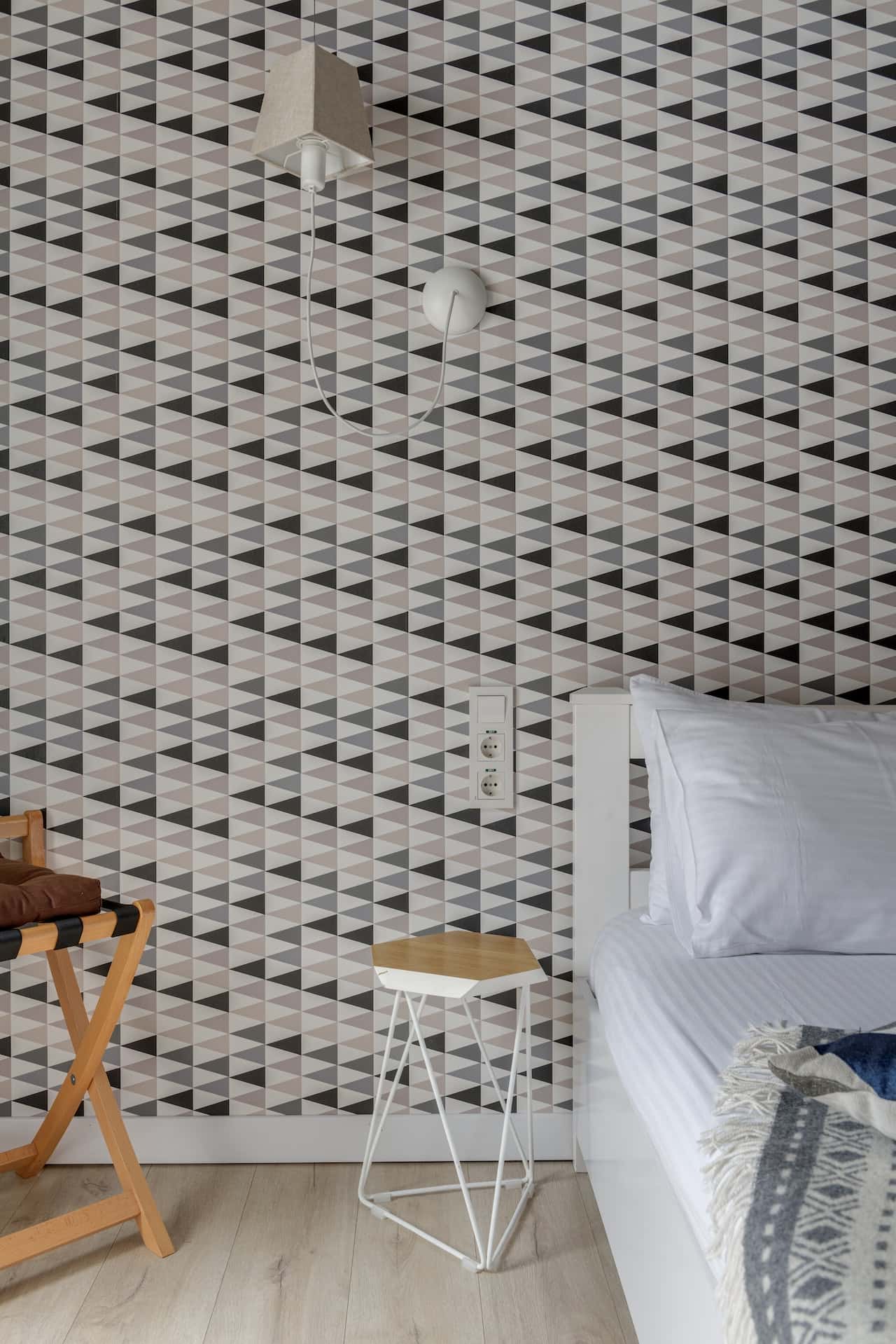 geometric wall sticker design
