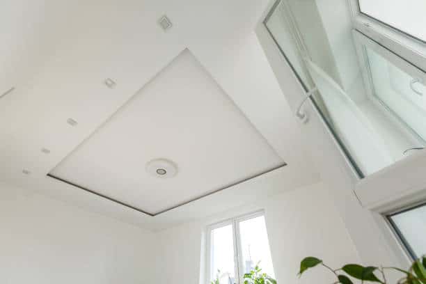 geometrical glass ceiling