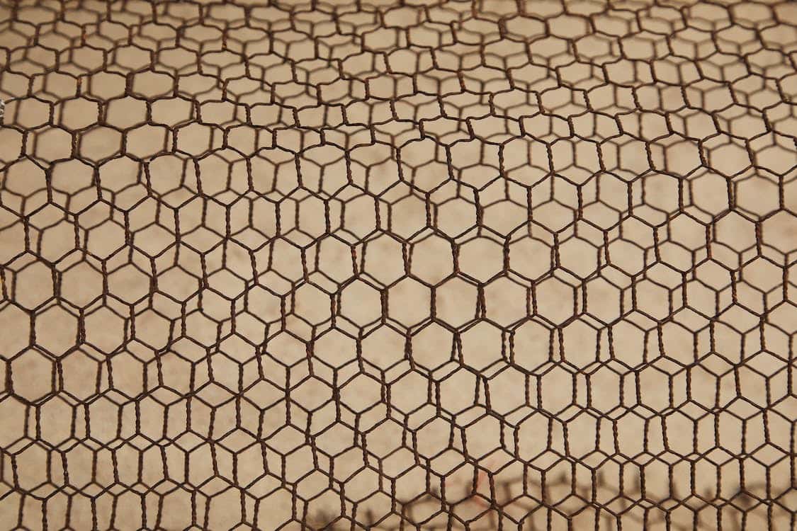 hexagonal ceiling jali design