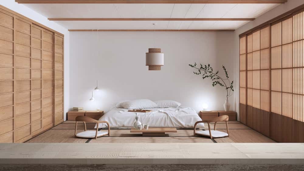 japanese style platform bed