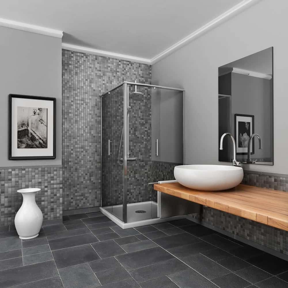 kota stone bathroom design