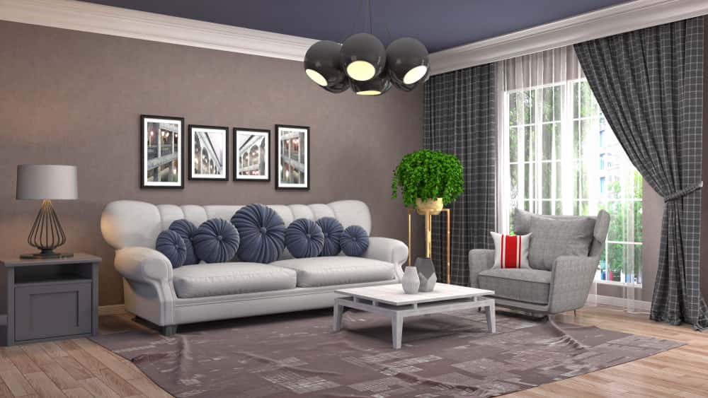 living room bungalow interior design
