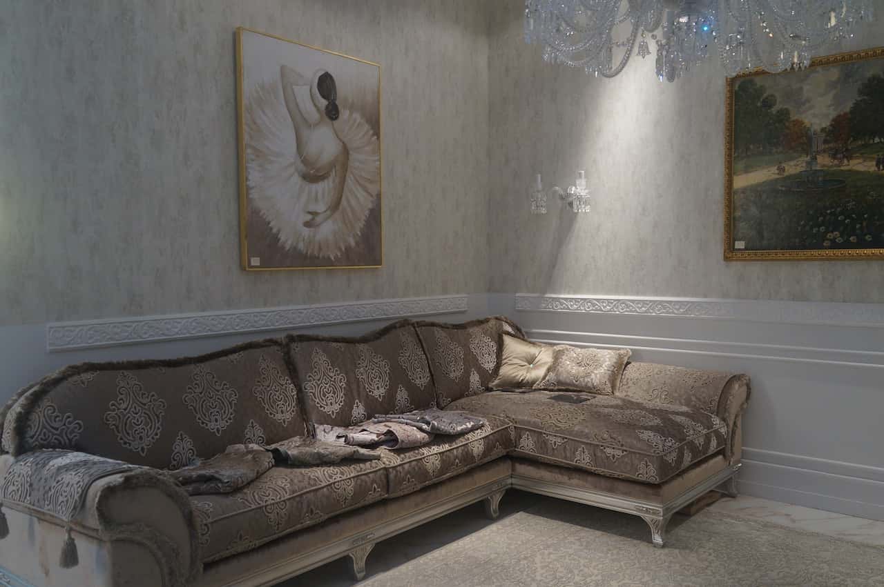 luxurious and elegant sectional sofa