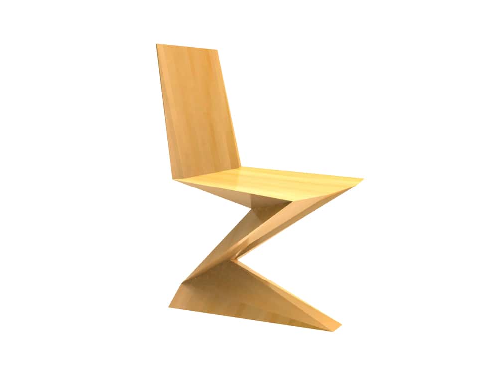 modern chair origami furniture