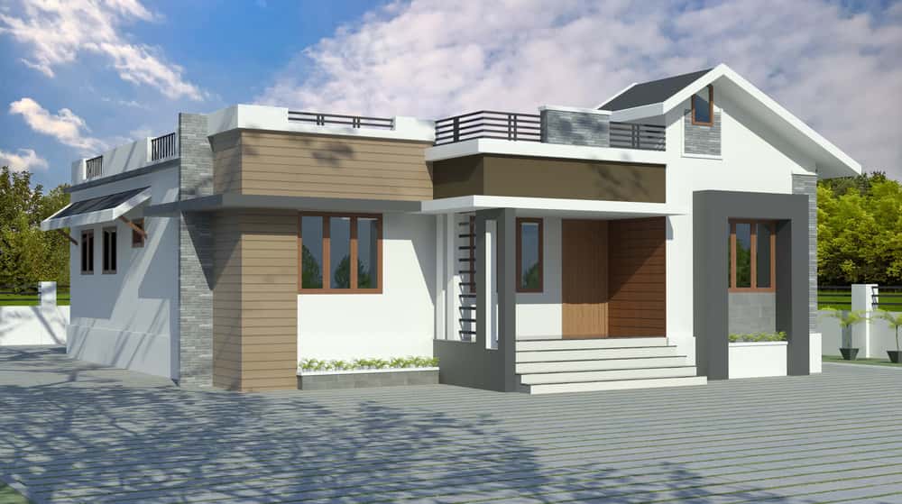 single story elevated house plans